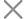 Cross icon